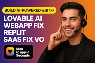 lovable ai webapp fix replit bolt new saas fix vo ai app supa base base44