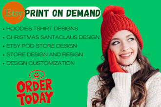 design unique christmas tshirt design mockup mug design, for etsy pod store