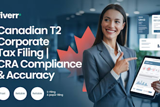 file canadian t2 corporate tax filing with cra compliance