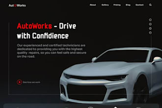 redesign automotive car dealership site rental automobile store booking system