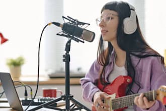be soft female singer, pop vocalist, cover song, backing vocal, hooks songwriter