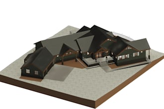 model your project in revit