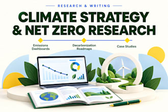 do net zero research, emissions dashboards, decarbonization roadmaps case study