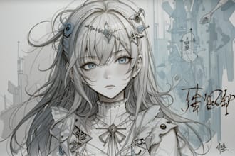 sketch you anime sketch art