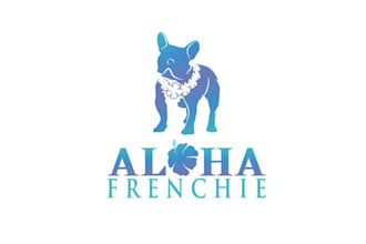 design particular french bulldog boutique logo