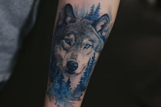 create tailored realistic tattoo designs by expert