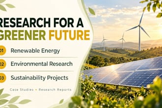 do renewable energy case study, environmental assigned, sustainability projects
