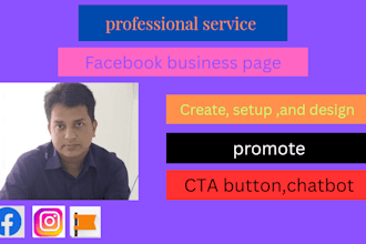create design professional facebook business page create