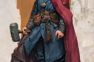 docomic book artist graphic novel illustration