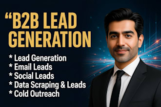 b2b lead generation linkedin sales navigator lead list leads gen