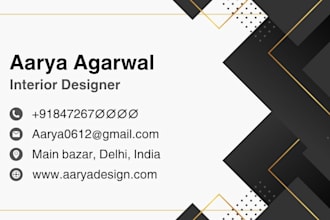 create unique and attractive business card design