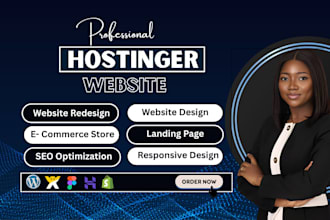 hostinger  website design wordpress webador website hostinger redesign