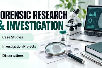 do assigned forensic science case study, investigation project, dissertations