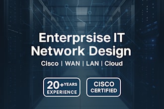 design, implement, operate IT networks cisco, huawei