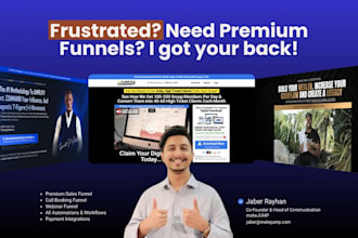 create a premium sales funnel
