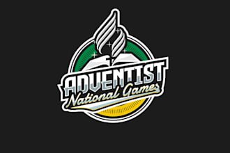 design national sports tournament logo