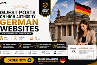 provide quality guest posting for german sites
