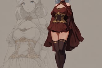 illustrate your anime or roleplaying character oc