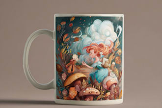 do coffee mug design, custom mug design