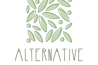 design a unique alternative medicine logo for your business