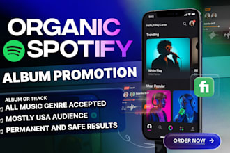 do spotify music promotion and album