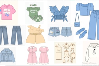 make design tech pack measurement and size chart