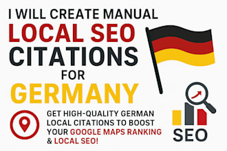 create manual local SEO citations for germany