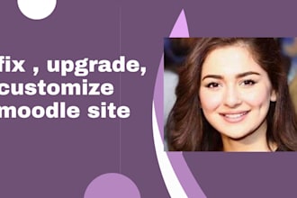 fix moodle, upgrade, customize and add functionalities