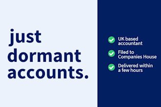 your dormant company accounts to companies house