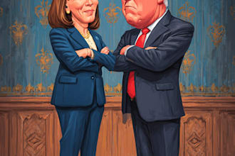create political and editorial cartoons