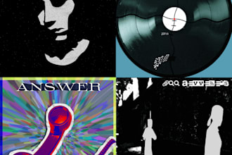 make aesthetic album covers
