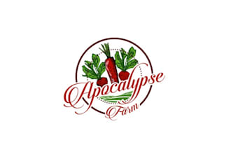 design high resolution agriculture farm logo