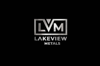 design strong rigid metal art logo