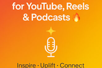 write motivational scripts for youtube, reels, and podcasts
