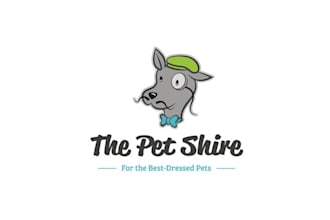 design sustainability pet supply store logo