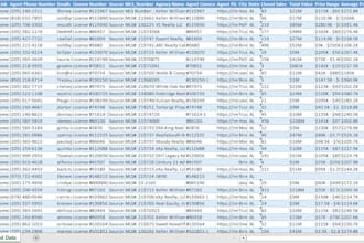 deliver you a list of USA realtors email database list