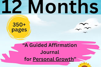 give you daily affirmation journal for self discovery growth