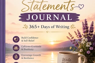 provide a daily affirmation journal for selfdiscovery growth