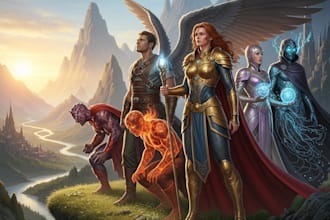 dnd character art and dnd character art