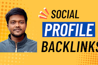 do 700 profile backlinks, profile link building
