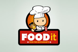 design delicious food restaurant owners logo