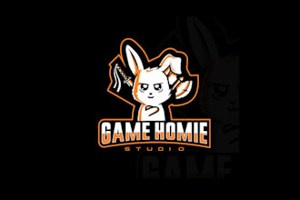 design high definition game development studio logo