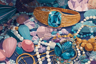 design any type of 3d cad jewelry and render it