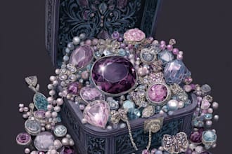 do 3d cad model jewelry design