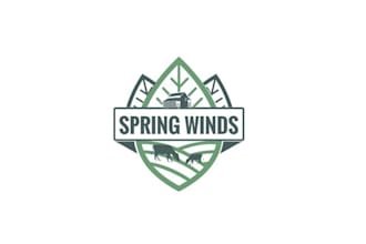 create eye catching super logo for family hobby farm