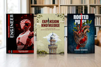 do book cover design, ebook cover design, kdp book cover, book design