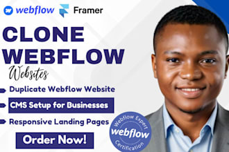 design webflow website figma to webflow expert webflow landing page