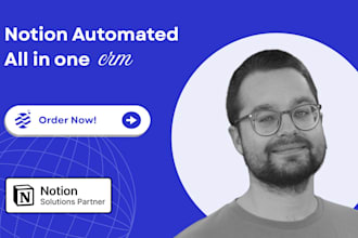 create a fully automated enterprise CRM in notion