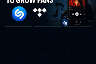 do professional shazam tidal music campaign to grow fans