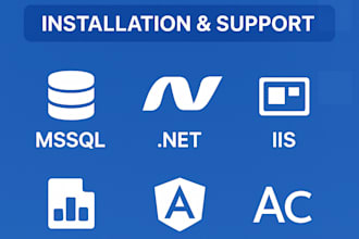 install mssql dot net  iis crystal report